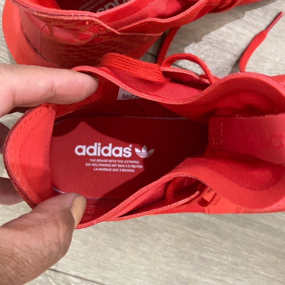 PRICE ⬇️ ADIDAS - Tubular Defiant - (Lush Red) - size 7 - - Picture 8 of 9